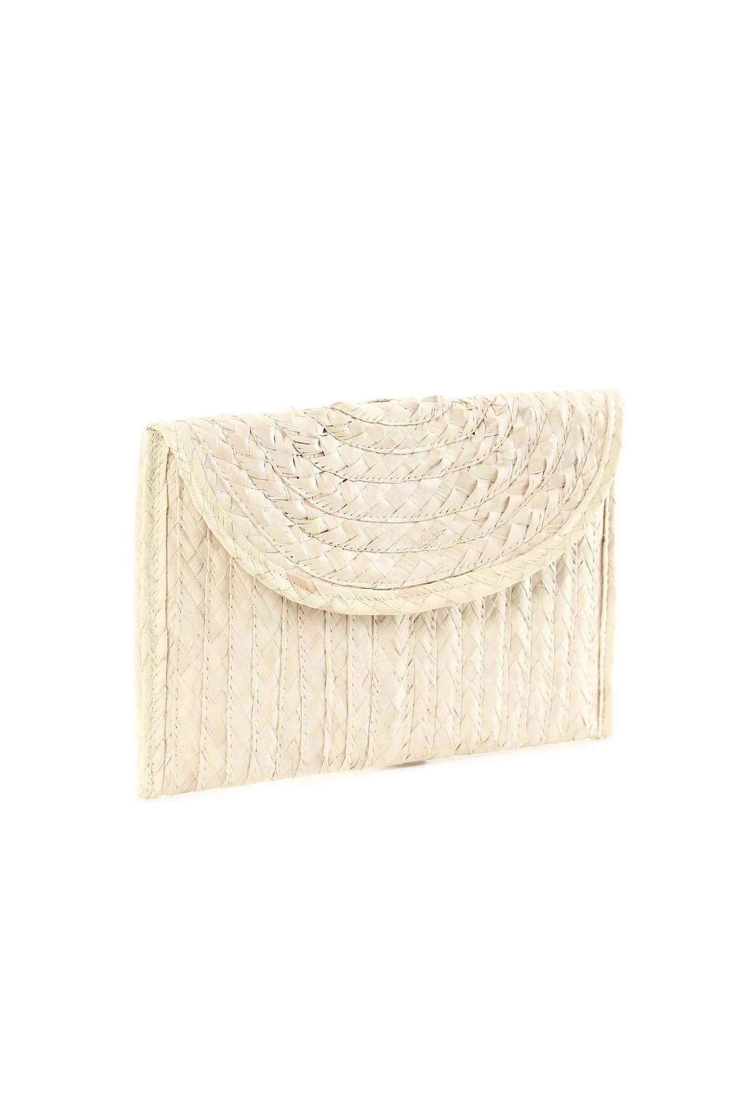 Carteira de palha natural