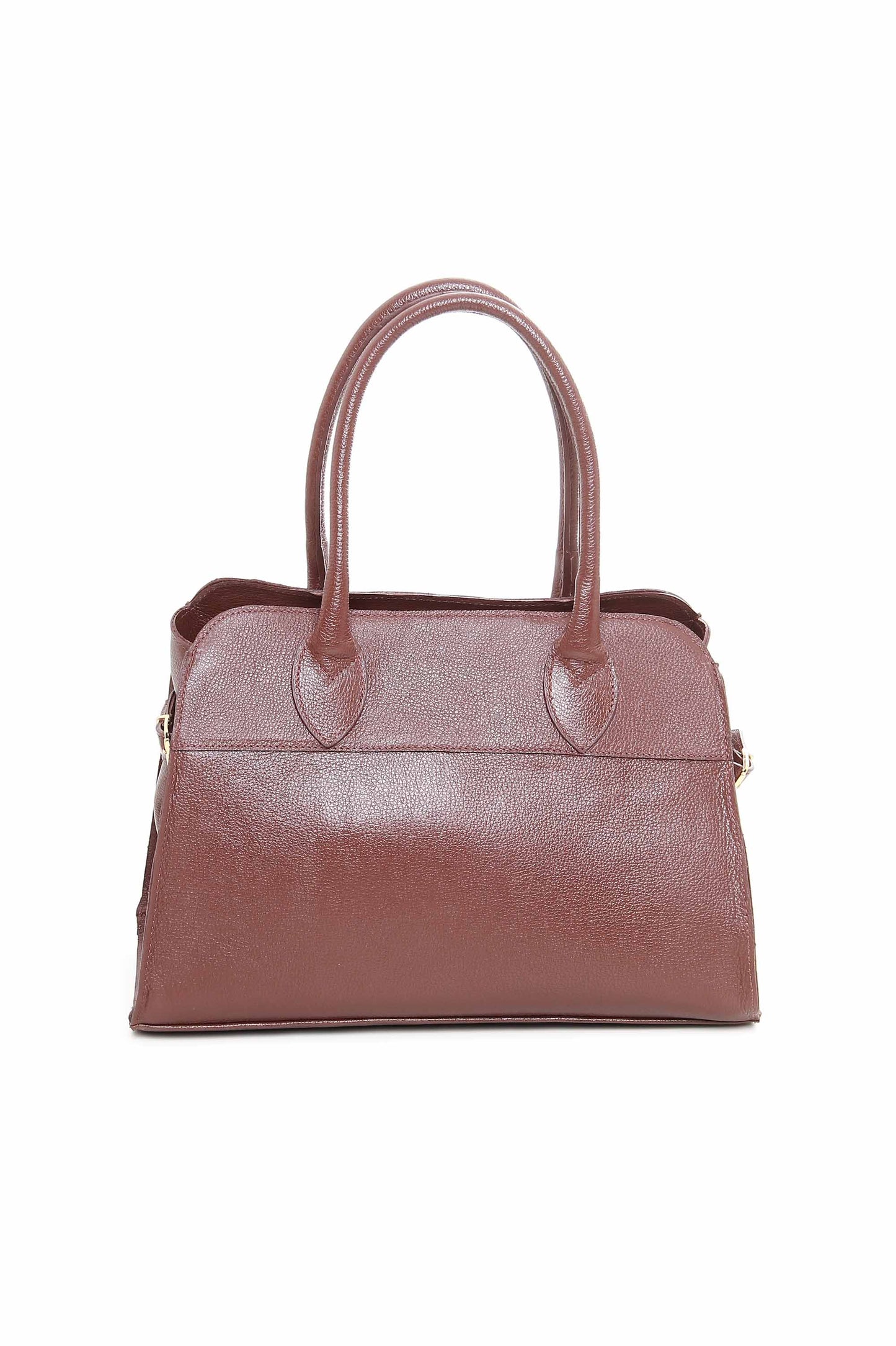 Bolsa baú couro legítimo