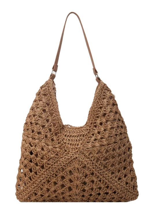 Bolsa de crochê Penha lisa