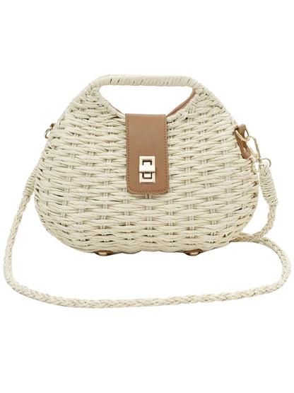 Bolsa de palha transversal Ipanema