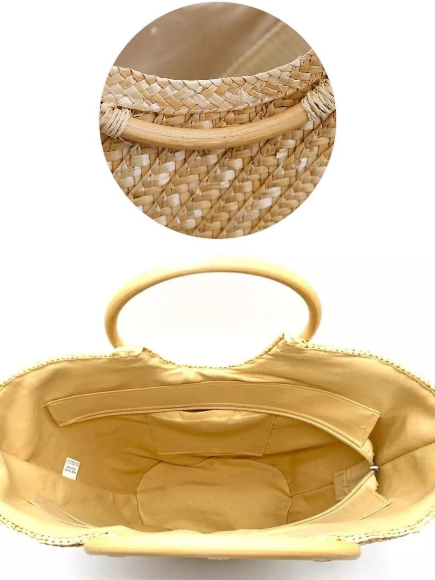 Bolsa de palha cesto Gávea