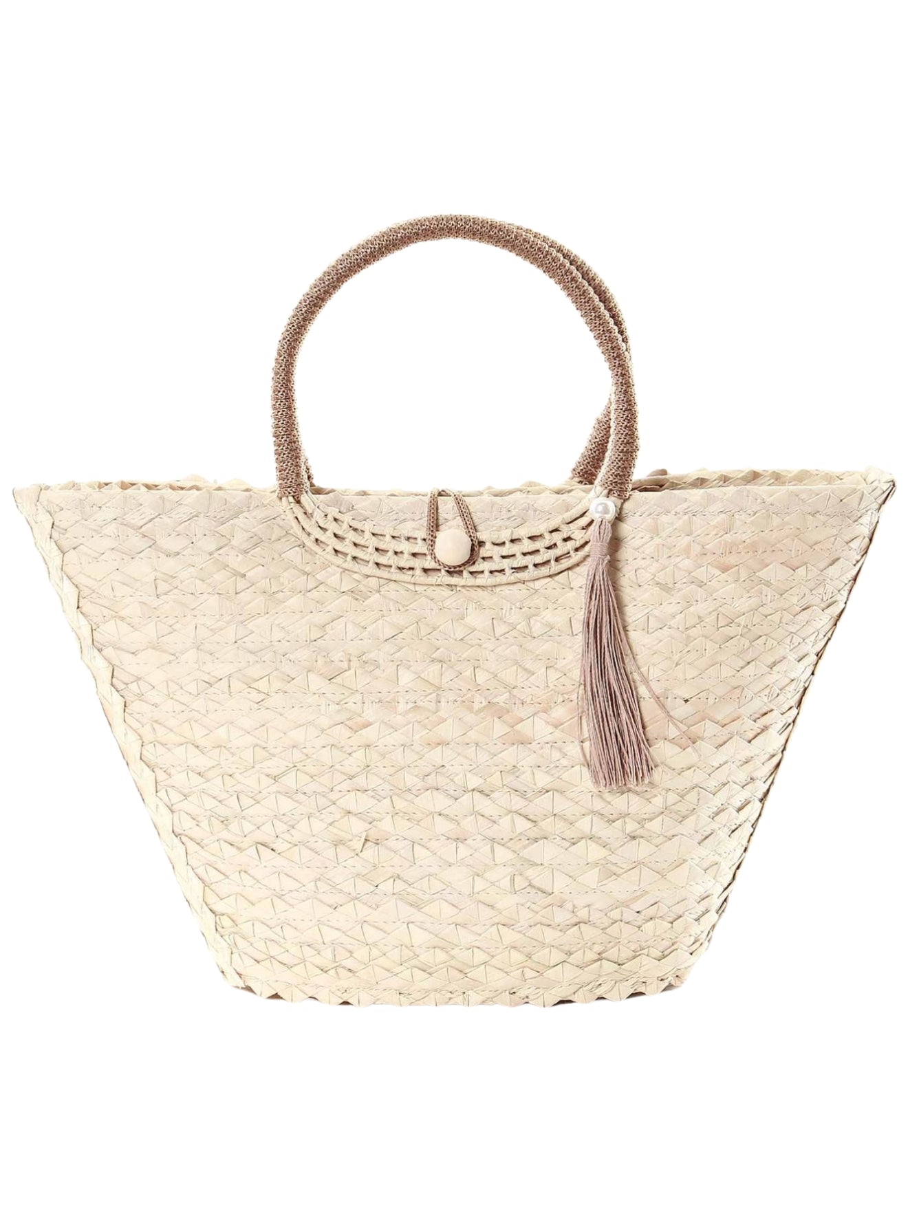 Bolsa de palha cesto Leblon