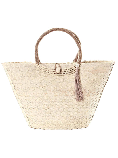 Bolsa de palha cesto Leblon