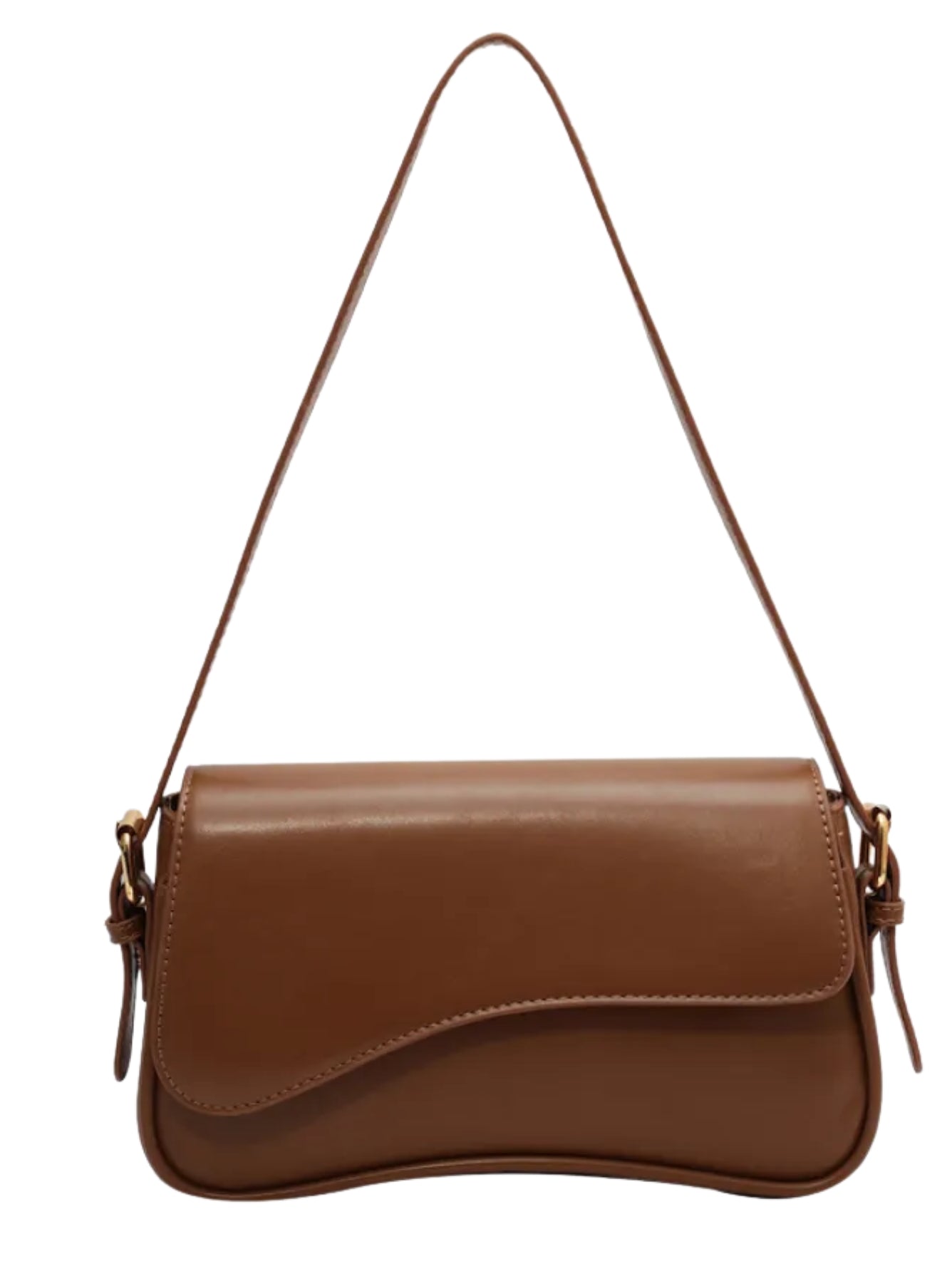 Bolsa baguete com lenço