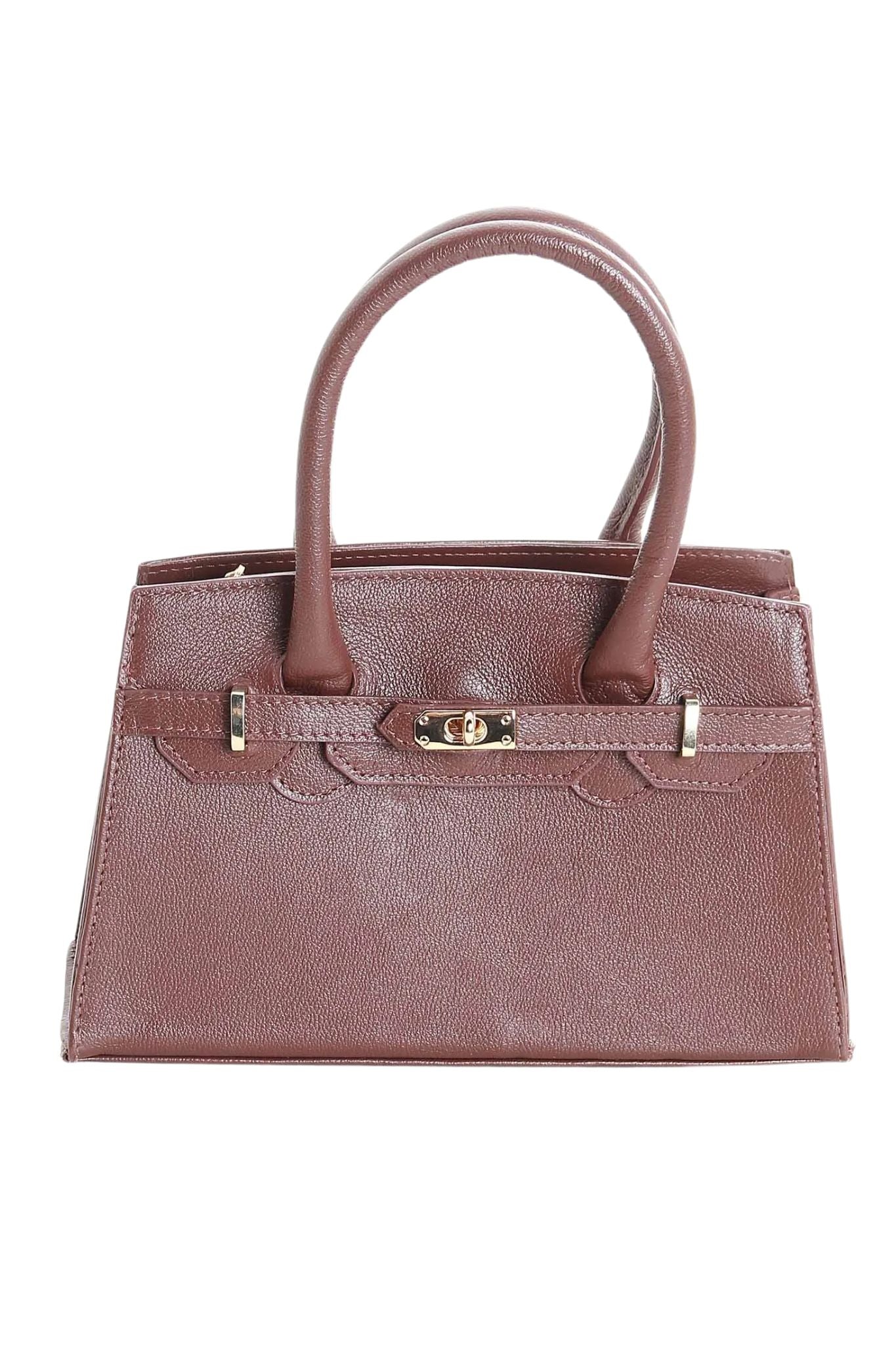 Bolsa couro legítimo luxo