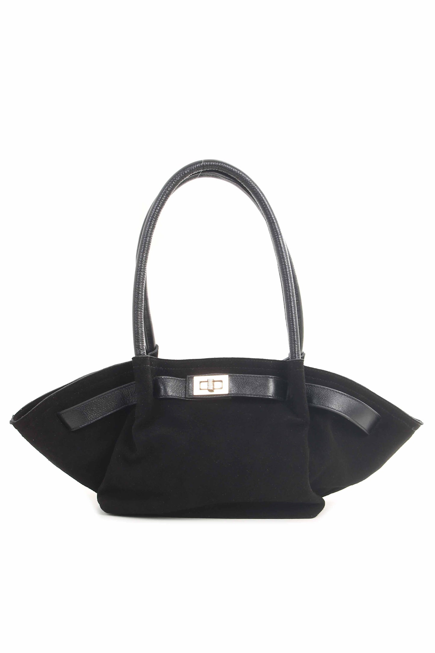 Bolsa boho camurça noir chic