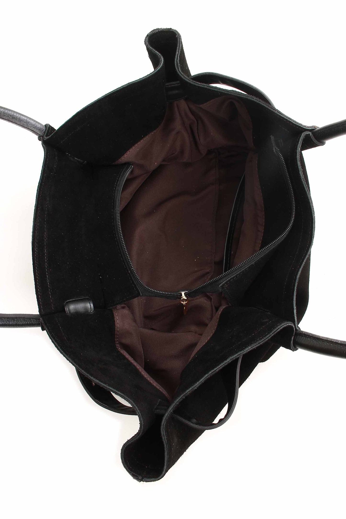 Bolsa boho camurça noir chic