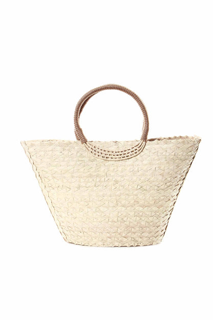 Bolsa de palha cesto Leblon