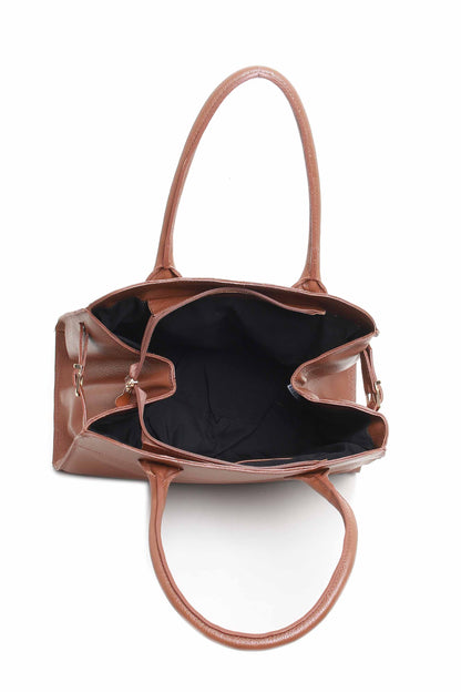 Bolsa baú couro legítimo