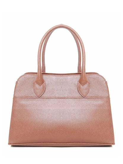 Bolsa baú couro legítimo