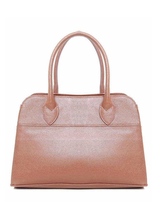 Bolsa baú couro legítimo